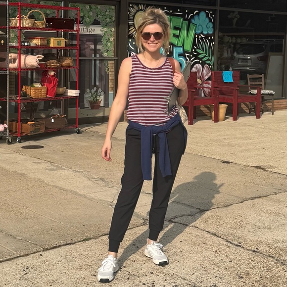 Striped Sleeveless Top - Picture 2 of 2